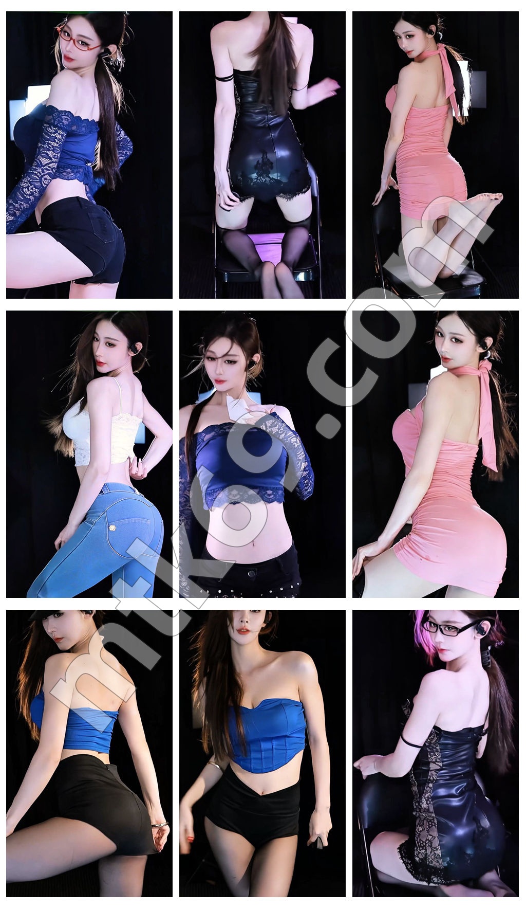 虎牙月亮 S型美女超辣骚舞精选 [8V/689MB]-主播热舞合集下载