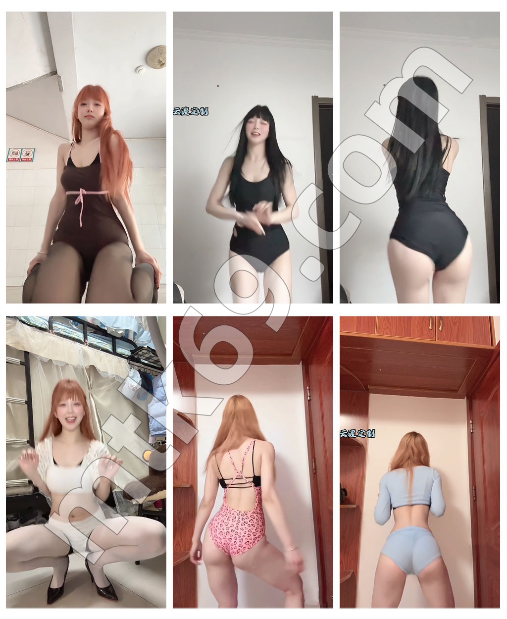抖音137W粉主播 王炸/炸姐 泳装定制 瑜伽裤动感摇摆福利二 [30V/3.11GB]-舞蹈欣赏