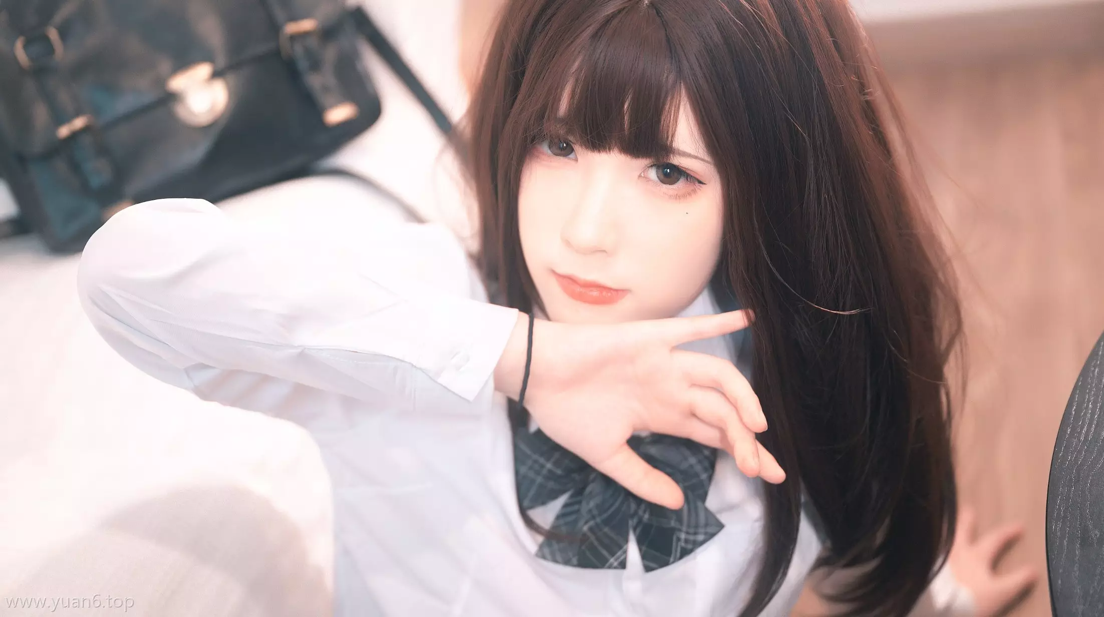 美图欣赏丨Coser_Quan冉有点饿-束缚猫猫[57P-542M]