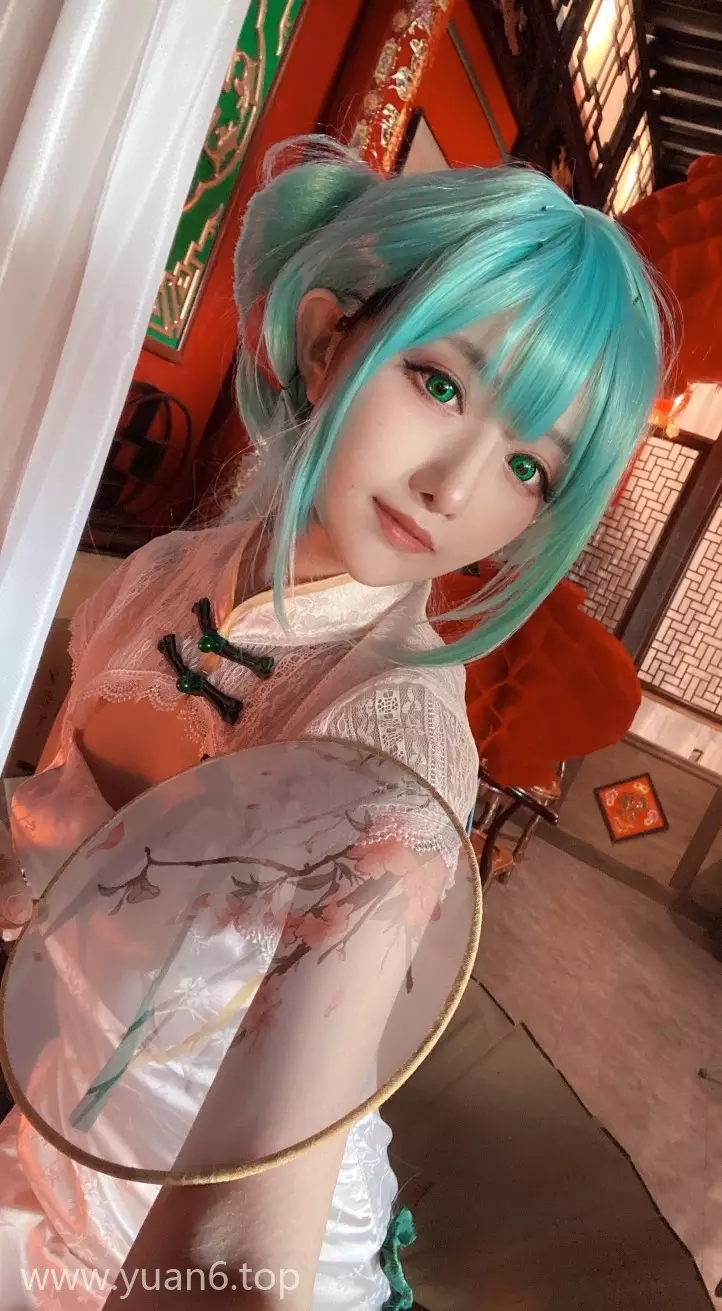 美图欣赏丨Coser_Shika小鹿鹿-初音•韶华 [13P+2V／80MB]